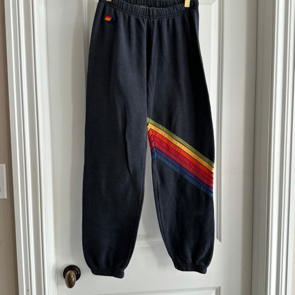 Aviator Nation Charcoal Gray Sweatpants